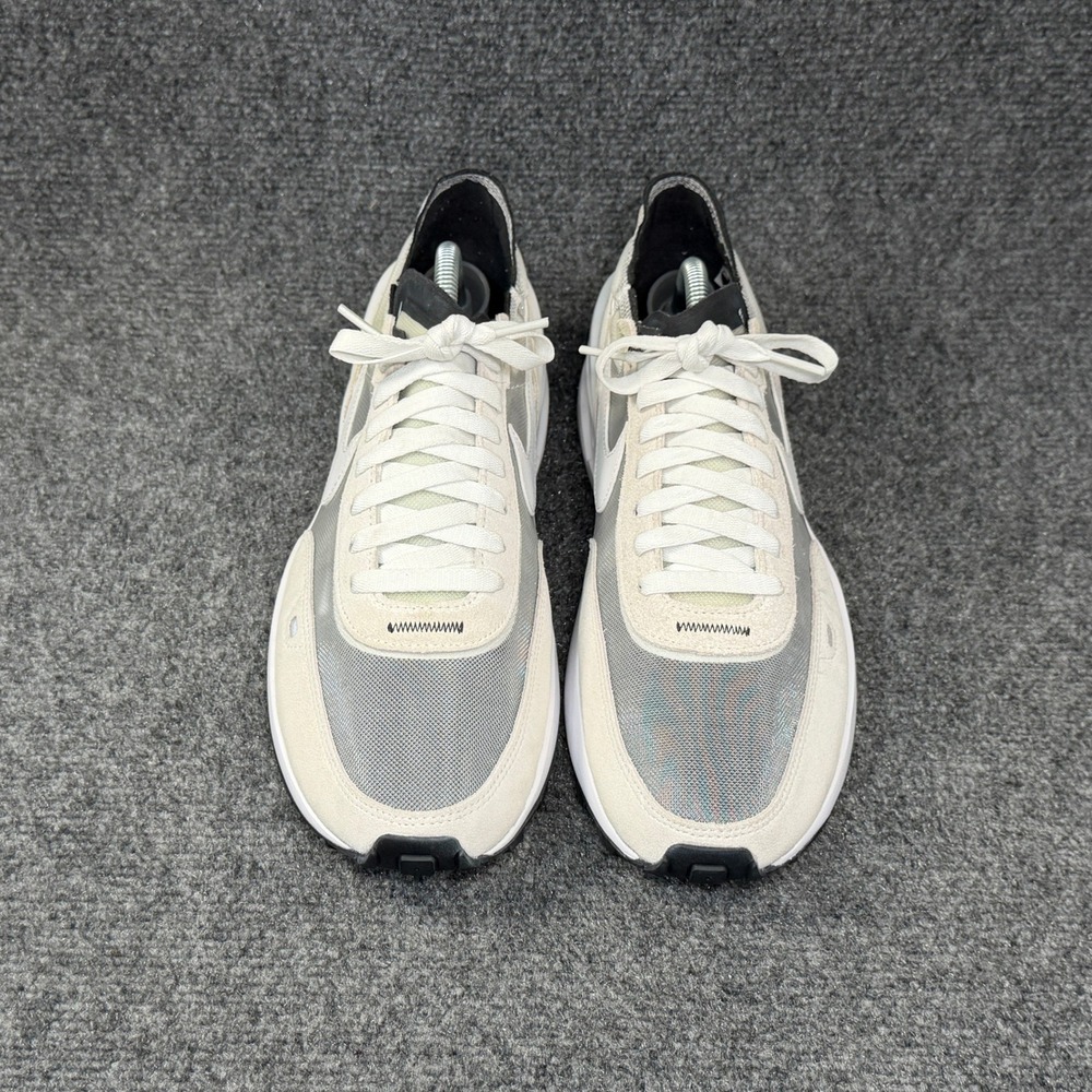 Nike Waffle One Running Shoes Men's 10 Summit White Suede Retro Athletic Sneaker - Picture 3 of 13